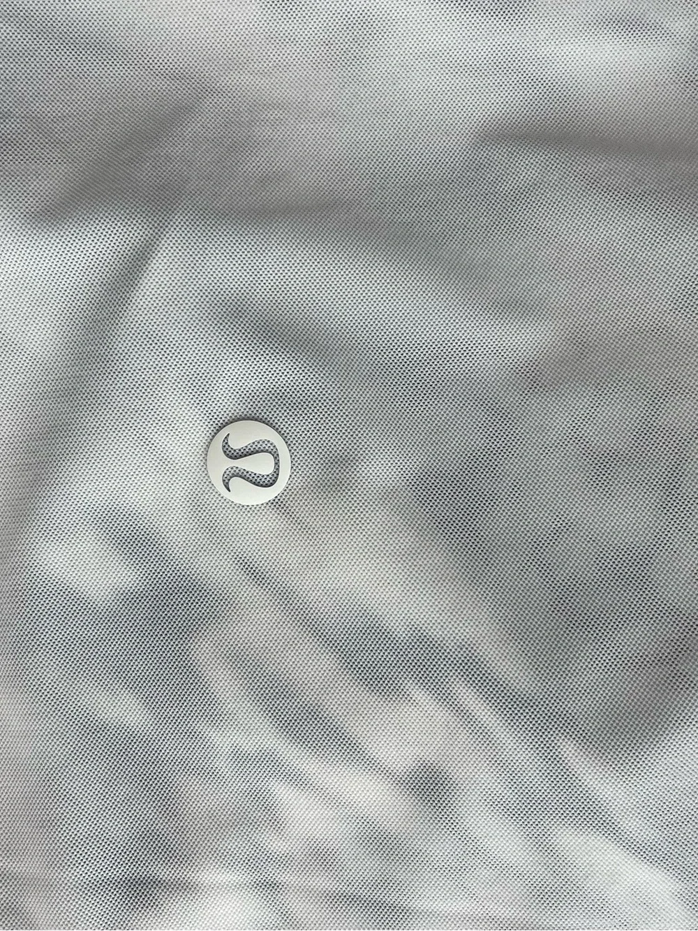 lululemon athletica White & Gray Printed Sleeveless Drawstring Mini Dress